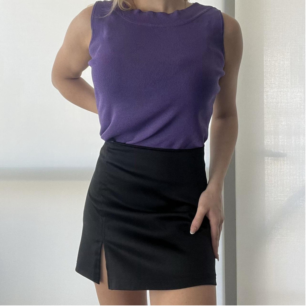 Purple 90s top